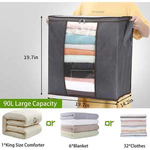 Sac de rangement vertical pliable pour vêtements - Product Image 3