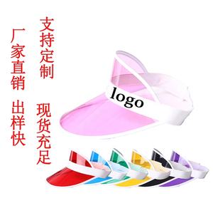 หมวกบังแดด PVC กันน้ำมีสไตล์พร้อมแถบยืดหยุ่นสำหรับผู้ใหญ่ที่บังแดดฤดูร้อนสำหรับกีฬาชายหาดตกปลาขี่จักรยาน - Product Image 3