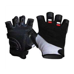 Pakistan Manufacturer New custom Design Wholesale Half Finger <b>Weight</b> Lifting <b>Gloves</b> Leather Non-Slip Lightweight Breathable - Product Image 2