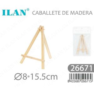 ขาตั้งไม้สำหรับวาดภาพขนาดเล็ก 8x15.5 ซม. ยี่ห้อ Ilan - Product Image 3