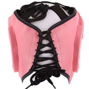 Vente en gros de protège-têtes de boxe et de taekwondo en PU, nouveau style, pleine protection, marque personnalisée OEM, équipement d'entraînement de boxe de haute qualité pour adultes - Product Image 6