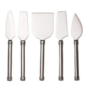 Premium Stainless Steel <b>Cheese</b> <b>Knife</b> <b>Set</b> | 5 Piece <b>Cheese</b> Cutter & Server <b>Set</b> - Product Image 5