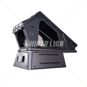 Tente de toit triangulaire rigide pour camion avec auvent, grand espace de couchage pour <span class=keywords><strong>Ford</strong></span>, Tacoma, Tundra - Product Image 3