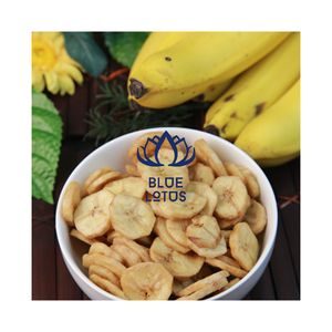 Tranches de bananes séchées au sel VF vietnamiennes, directement de l'usine, emballées sous vide en vrac, collations saines de haute qualité pour le bureau - Product Image 1