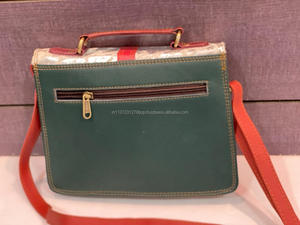 Sacs à bandoulière en cuir de vachette recyclé multi élégant de l'Ouest sacs à main en cuir de haute qualité sac à bandoulière latéral coloré pour femmes - Product Image 5