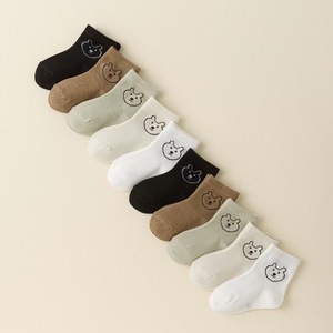 OEM 2026 High-Quality Custom Trending New Arrivals: Classic and <b>Cute</b> <b>Bear</b>-Printed Children's Socks for All Seasons - Product Image 1