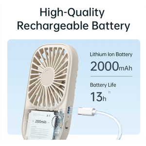 Abanico de Mano Jisulife Life 2 FA49 Rosa - Product Image 5