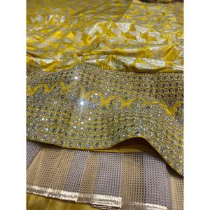 Belle fête porter Lehenga Choli avec broderie travail taille 2XL - Product Image 5