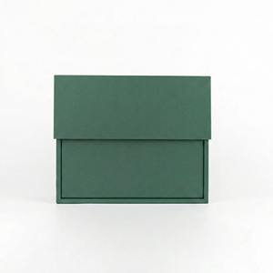 Boîte aux lettres murale robuste bleu marine, sécurisée, en métal, avec serrure, pour la maison et l'extérieur – Meilleure vente - Product Image 2