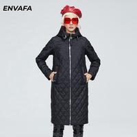 Vente en gros usine – Nouvelle conception – Parka longue d'hiver décontractée pour femme, grande taille, rembourrée en polyester – Vente chaude pour femmes