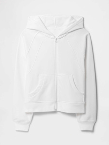 Sudadera con Capucha para Mujer, Superventas 2026, Color Blanco Sólido, Felpa de Algodón, Manga Larga con Bolsillos, Ropa Casual de Otoño, Venta en Línea - Product Image 4