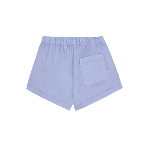Shorts de sport pour femme en molleton de coton 450 GSM, teint en pièce, personnalisés, de qualité supérieure, style vintage, avec logo brodé, streetwear personnalisé - Product Image 2