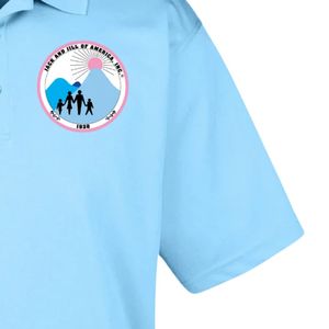 Polo de performance pour homme Jack and Jill, manches courtes, col boutonné, léger, décontracté, pour le golf, le sport, les affaires et la mode - Product Image 3