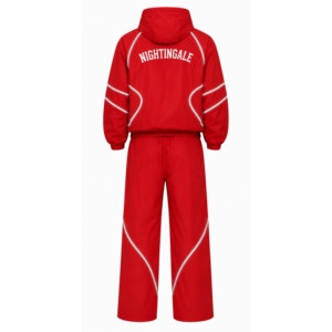 Hot Selling Nylon Sweat Suit Zip up <b>Jacket</b> Casual Lightweight <b>Patchwork</b> Nylon Reflective Windbreaker Streetwear Tracksuit - Product Image 4
