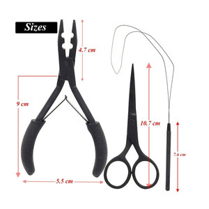 Professional High Quality <b>Multi</b> Functional Commercial Hair Extension <b>Tools</b> Kit with Stainless Steel <b>Pliers</b> Durable Customizable - Product Image 6
