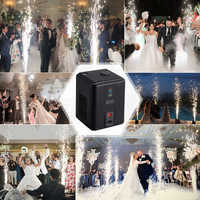 350w ABS PC matériel télécommande sans fil Mini Spark Flame Machine pour scène mariage Club Bar
