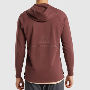 Custom Design High Quality <b>Pullover</b> <b>Men</b> Gym Hoodies Solid Color Plus Size <b>Men</b> Gym Hoodies Made In Pakistan - Product Image 2