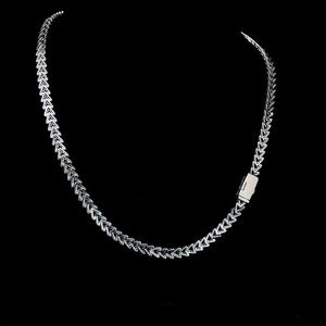 Hot Selling Pass Diamond <b>Tester</b> 8mm/10mm/12mm Iced Out Hip Hop VVS1 Moissanite Cuban Link Chain - Product Image 4