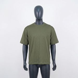 เสื้อยืดผู้ชายสั่งทำพิเศษ คุณภาพสูง คอกลม ทรงปกติ ผ้าหนา ซักแบบวินเทจ ผ้าฝ้ายถัก 100% - Product Image 1