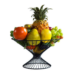 Nouvelle Tendance Panier en Fil Métallique pour Fruits et Légumes, Support pour Pommes, Fruits et Bananes, Organisateur de Cuisine - Product Image 1