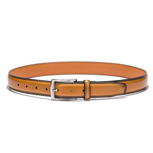 Ceintures en cuir de vachette de haute qualité à prix avantageux, vente en gros, nouvelle mode, design personnalisé, ceinture pour homme respirante et écologique - Product Image 1