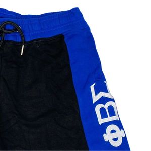 Pantalones Cortos de Forro Polar Negros Phi Beta Sigma para Hombre, Ajuste Cómodo, Tela Premium, Ropa de Fraternidad Griega, Ropa Deportiva Informal - Product Image 4