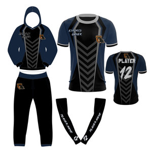 เสื้อเจอร์ซีย์เกมมิ่งระบายอากาศได้ดี พิมพ์ลายแบบซับลิเมชั่น สำหรับทีมอีสปอร์ต เสื้อแข่งขันสำหรับนักกีฬาแข่งขันในทัวร์นาเมนต์ - Product Image 3