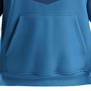 Sweat-shirt à capuche personnalisé à motif chevron, en molleton, avec poche avant, coupe classique, sportif, logo personnalisé - Product Image 3