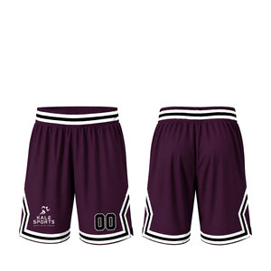 Short de basketball en mesh personnalisé avec logo, respirant, séchage rapide, taille élastique, pour adulte, toutes saisons, coupe classique, vente en gros - Product Image 1