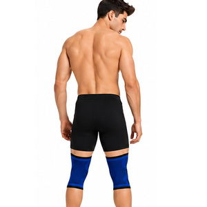 Workout Knee Sleeve Pads for Men Women Gym Fitness Training <b>Running</b> Hiking Protective Athletic Flexible Durable Non Slip OEM ODM - Product Image 2