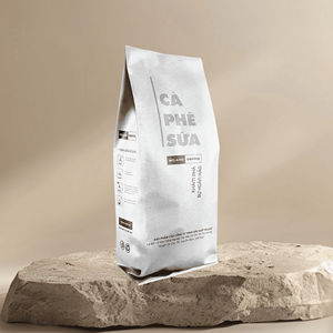 Café moulu au lait de noisette 1kg saveur lisse et crémeuse Pack personnalisé de style milano de fournisseur réputé du Viet Nam - Product Image 1