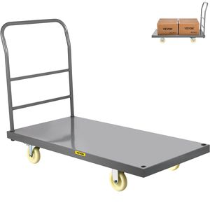 Autocarro a mano con piattaforma da 2000 libbre da 47 \ "X 24 \" X 32 \ "per attrezzature per carico e stoccaggio - Product Image 1