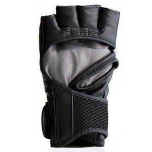 2026 New Wholesale Custom Design High Quality Lightweight Leather PU Leather MMA Training Gloves Waterproof Adjustable <b>Strap</b> - Product Image 2