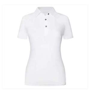 Star Figure Enterprises OEM ODM Camiseta de Golf para Mujer, Poliéster/Algodón, Manga Corta, Logotipo Bordado en la Parte Delantera, Estilo Casual - Product Image 5