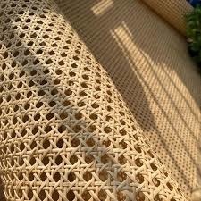 หวายสานสีเหลืองขัดเงาคุณภาพสูง - ตาข่ายหวายธรรมชาติสไตล์วินเทจสำหรับงานตกแต่งภายในแบบอินโดจีน - Product Image 3