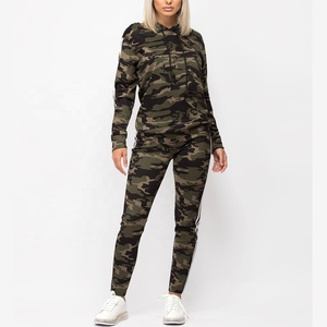 Conjunto Deportivo Personalizado para Mujer, Sudadera con Capucha y Pantalones Cargo de 2 Piezas, Ropa Deportiva para Gimnasio, Venta al Por Mayor OEM - Product Image 2