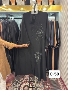 Nouvelle vente flash Abaya, magnifique Abaya de Dubaï pour femmes, travail manuel, Kaftan, vêtements et accessoires islamiques traditionnels, conçus pour la prière - Product Image 2