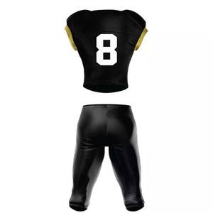 Uniforme de Fútbol Americano de Alta Calidad con Diseño Personalizado, Manga Corta, Impresión Digital, OEM, Personalizable, Secado Rápido, Antibacteriano - Product Image 2