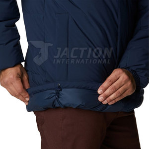 Nouvelles parkas imperméables à fermeture éclair intégrale pour hommes, coupe ajustée, marque privée - Product Image 6