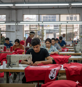 Sweat à capuche surdimensionné 420 GSM, effet délavé, logo brodé personnalisé, fermeture éclair, pour homme, OEM/ODM. - Product Image 2