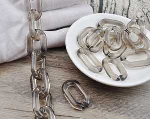 Best Quality <b>Epoxy</b> <b>Resin</b> Chain Links in All Sizes <b>Colours</b> for Business Wedding Christmas Decorations Competitive Marketing Price - Product Image 4
