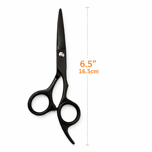 Ciseaux de coiffure professionnels pour droitiers, en acier inoxydable, lame tranchante, haute qualité, manche moyen - Product Image 3