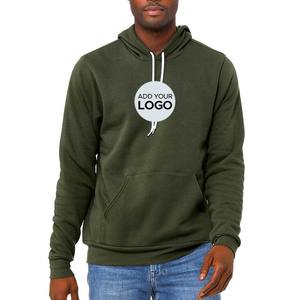 Sudadera con capucha de forro polar (3719) DEEP HEATHER para adultos, sudaderas con capucha de forro polar de mezcla triple - Product Image 4