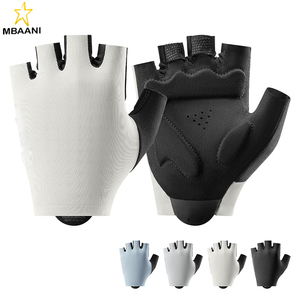 Gants de cyclisme pour hommes avec coussinet SBR, antidérapants, respirants, demi-doigts, pour vélo de montagne et de route, pour le printemps - Product Image 1