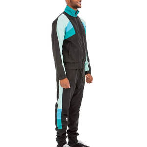 Ensemble de survêtement de haute qualité pour homme, marque privée, personnalisable avec logo, fermeture éclair, pour jogging - Product Image 5