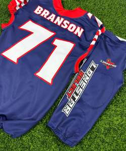 ชุดเสื้อฟุตบอล Athletic Force Lonestar Select สำหรับผู้ชาย แบบคอวี แขนสั้น ระบายเหงื่อได้ดี - Product Image 3