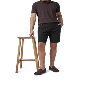 Men's Summer Thin Casual Vintage American Style Workwear <b>Shorts</b> 100% Cotton Solid Embroidered Breathable Anti-Wrinkle Canvas - Product Image 3