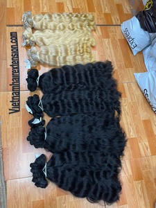 Cheveux vierges vietnamiens 100% - Extensions de cheveux tissées à la machine, double trame - Product Image 3