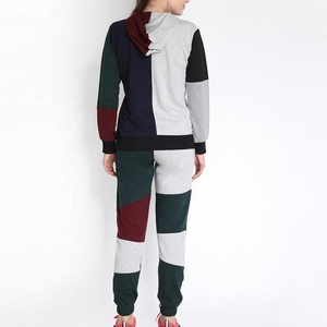 Conjunto Deportivo de Dos Piezas con Bloques de Color para Mujer, Venta Caliente, Ropa Deportiva con Logotipo Personalizado, Transpirable e Informal - Product Image 2