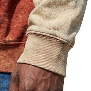 High Quality Men Sun Faded Hoodie <b>Retro</b> Style Pullover <b>Sweatshirt</b> Oversized Loose Fit Washed Hoodie For Daily Fashion And Travel - Product Image 6